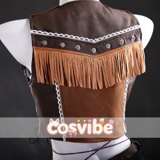 画像6: ファイナルファンタジーVII　ティファ・ロックハート　カウガール　コスプレ衣装　 コスチューム　 cosplay　イベント仮装 (6)