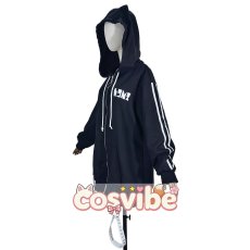 画像3: バーチャルYouTuber　VTuber　小清水透　猫耳パーカー　コスプレ衣装　 コスチューム　 cosplay　イベント仮装 (3)