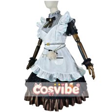 画像2: バーチャルYouTuber　VTuber　風真いろは　和メイド衣装　コスプレ衣装　 コスチューム　 cosplay　イベント仮装 (2)