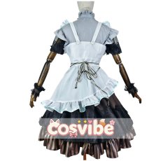 画像4: バーチャルYouTuber　VTuber　風真いろは　和メイド衣装　コスプレ衣装　 コスチューム　 cosplay　イベント仮装 (4)