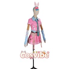 画像2: バーチャルYouTuber　VTuber　兎田ぺこら　原宿　コスプレ衣装　 コスチューム　 cosplay　イベント仮装 (2)