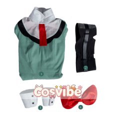 画像3: THE RIBBON HERO リボンヒーロー　サファイア　私服　コスプレ衣装　 コスチューム　 cosplay　イベント仮装 (3)
