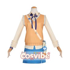 画像2: プロジェクトセカイ カラフルステージ！ feat. 初音ミク　Idol lover　花里みのり　Penguin lover　桐谷遥　Snow Fairy lover　日野森雫　桃井愛莉　コスプレ衣装　 コスチューム　 cosplay　イベント仮装 (2)