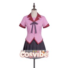 画像2: 化物語　戦場ヶ原ひたぎ　コスプレ衣装　 コスチューム　 cosplay　イベント仮装 (2)