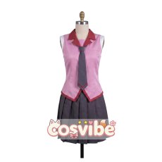 画像4: 化物語　戦場ヶ原ひたぎ　コスプレ衣装　 コスチューム　 cosplay　イベント仮装 (4)