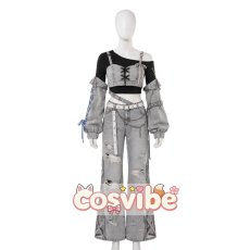 画像1: バーチャルYouTuber　VTuber　星街すいせい　miCometブランド第二弾衣装　コスプレ衣装　 コスチューム　 cosplay　イベント仮装 (1)