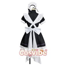 画像3: ブルーアーカイブ　白洲アズサ　メイド服　コスプレ衣装　 コスチューム　 cosplay　イベント仮装 (3)