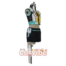 画像2: VOCALOID　鏡音リン　ネコサイバー　コスプレ衣装　 コスチューム　 cosplay　イベント仮装 (2)