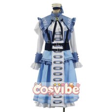 画像1: BanG Dream!（バンドリ！）　倉田ましろ　ノブレスペイルブルー　コスプレ衣装　 コスチューム　 cosplay　イベント仮装 (1)