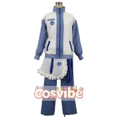 画像1: VOCALOID　KAITO　ジャージメイド　コスプレ衣装　 コスチューム　 cosplay　イベント仮装 (1)