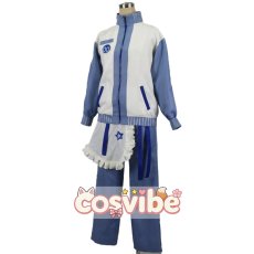 画像3: VOCALOID　KAITO　ジャージメイド　コスプレ衣装　 コスチューム　 cosplay　イベント仮装 (3)
