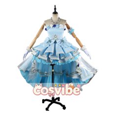 画像1: ラブライブ！サンシャイン!!　Aqours　渡辺曜　ウェディング編　コスプレ衣装　 コスチューム　 cosplay　イベント仮装 (1)
