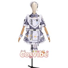 画像1: バーチャルYouTuber　VTuber　白銀ノエル　きゅるるん大作戦　コスプレ衣装　 コスチューム　 cosplay　イベント仮装 (1)
