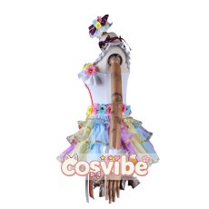 画像2: ラブライブ！虹ヶ咲学園スクールアイドル同好会　Love U my friends　天王寺璃奈　コスプレ衣装　 コスチューム　 cosplay　イベント仮装 (2)