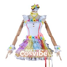 画像2: ラブライブ！虹ヶ咲学園スクールアイドル同好会　Love U my friends　中須かすみ　コスプレ衣装　 コスチューム　 cosplay　イベント仮装 (2)