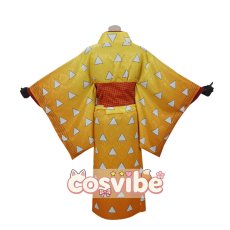 画像3: 鬼滅の刃　花街　吉原の遊郭　我妻善逸　コスプレ衣装　 コスチューム　 cosplay　イベント仮装 (3)