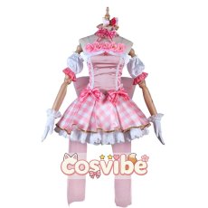画像1: ラブライブ！虹ヶ咲学園スクールアイドル同好会　上原歩夢　コスプレ衣装　 コスチューム　 cosplay　イベント仮装 (1)