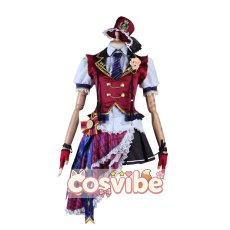 画像1: ラブライブ！虹ヶ咲学園スクールアイドル同好会　優木せつ菜　コスプレ衣装　 コスチューム　 cosplay　イベント仮装 (1)