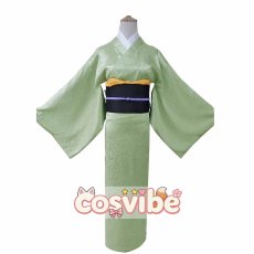 画像1: 鬼滅の刃　琴葉　浴衣　コスプレ衣装　 コスチューム　 cosplay　イベント仮装 (1)