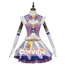 画像1: アイカツ!　紫吹蘭　パレード　コスプレ衣装　 コスチューム　 cosplay　イベント仮装 (1)