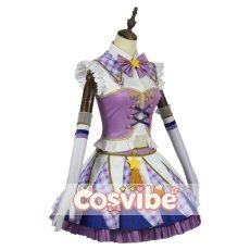画像2: アイカツ!　紫吹蘭　パレード　コスプレ衣装　 コスチューム　 cosplay　イベント仮装 (2)