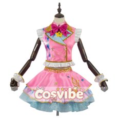 画像1: アイカツスターズ!　虹野ゆめ　コスプレ衣装　 コスチューム　 cosplay　イベント仮装 (1)
