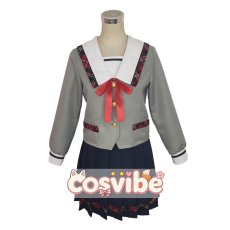 画像1: アイドルマスター ミリオンライブ！　ジュニアハイスクールメイト　望月杏奈　水瀬伊織　伴田路子(ロコ)　佐竹美奈子　北沢志保　エミリー・スチュアート　制服　コスプレ衣装　 コスチューム　 cosplay　イベント仮装 (1)
