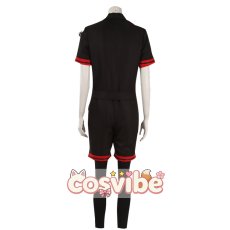 画像3: ツイステッドワンダーランド　ハーツラビュル寮　トレイ・クローバー　Trey Clover　R/運動着　コスプレ衣装　 コスチューム　 cosplay　イベント仮装 (3)