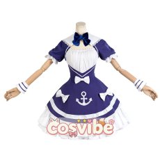 画像1: バーチャルYouTuber　VTuber　湊あくあ　コスプレ衣装　 コスチューム　 cosplay　イベント仮装 (1)