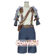 画像1: ファイナルファンタジーVII リメイク　FINAL FANTASY VII　FF7 リメイク　ウェッジ　コスプレ衣装　 コスチューム　 cosplay　イベント仮装 (1)