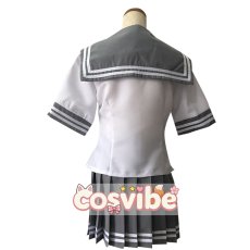 画像2: ラブライブ！サンシャイン!!　Aqours　セーラー　津島善子　国木田花丸　黒澤ルビィ　渡辺曜　黒澤ダイヤ　高海千歌　松浦果南　小原鞠莉　桜内梨子　コスプレ衣装　 コスチューム　 cosplay　イベント仮装 (2)