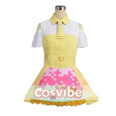 画像1: 仮面ライダーエグゼイド　仮野明日那　Poppy Pipopapo　コスプレ衣装　 コスチューム　 cosplay　イベント仮装 (1)