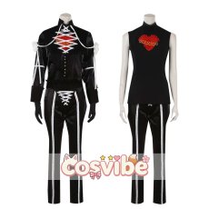 画像5: ツイステッドワンダーランド　ハーツラビュル寮　ハロウィン限定衣装　スケアリー・ドレス　エース・トラッポラ　Ace Trappola　デュース・スペード　Deuce Spade　リドル・ローズハート　Riddle Rosehearts　トレイ・クローバー　Trey Clover　コスプレ衣装　 コスチューム　 cosplay　イベント仮装 (5)