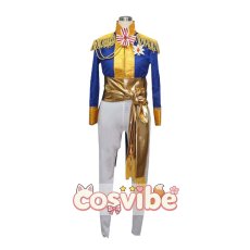 画像1: ベルサイユのばら　オスカル・フランソワ・ド・ジャルジェ　コスプレ衣装　 コスチューム　 cosplay　イベント仮装 (1)