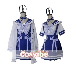 画像1: バーチャルYouTuber　VTuber　湊あくあ　コスプレ衣装　 コスチューム　 cosplay　イベント仮装 (1)