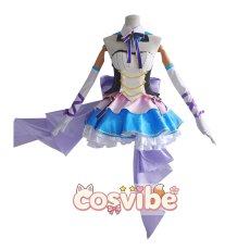 画像1: Re:ゼロから始める異世界生活　エミリア　アイドルVer　コスプレ衣装　 コスチューム　 cosplay　イベント仮装 (1)