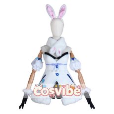 画像1: バーチャルYouTuber　VTuber　兎田ぺこら　コスプレ衣装　 コスチューム　 cosplay　イベント仮装 (1)
