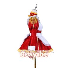 画像4: Fate/Grand Order　FGO　ネロ・クラウディウス　メイド服　コスプレ衣装　 コスチューム　 cosplay　イベント仮装 (4)