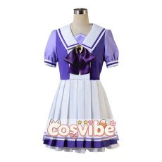 画像1: ウマ娘プリティーダービー　サイレンススズカ　コスプレ衣装　 コスチューム　 cosplay　イベント仮装 (1)