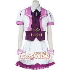 画像1: ウマ娘プリティーダービー　スペシャルウィーク　勝負服　コスプレ衣装　 コスチューム　 cosplay　イベント仮装 (1)