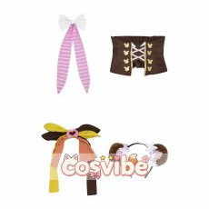 画像6: バーチャルYouTuber　Vtuber　桃鈴ねね　新ビジュアル　コスプレ衣装　 コスチューム　 cosplay　イベント仮装 (6)