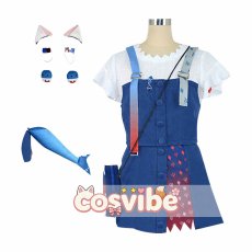 画像1: バーチャルYouTuber　VTuber　ガウル・グラ　がうる・ぐら　新衣装　コスプレ衣装　 コスチューム　 cosplay　イベント仮装 (1)