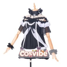 画像2: バーチャルYouTuber　VTuber　潤羽るしあ　ゴスロリ衣装　コスプレ衣装　 コスチューム　 cosplay　イベント仮装 (2)
