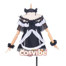 画像3: バーチャルYouTuber　VTuber　潤羽るしあ　ゴスロリ衣装　コスプレ衣装　 コスチューム　 cosplay　イベント仮装 (3)