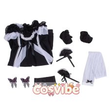 画像8: バーチャルYouTuber　VTuber　潤羽るしあ　ゴスロリ衣装　コスプレ衣装　 コスチューム　 cosplay　イベント仮装 (8)