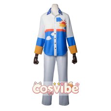 画像2: あんさんぶるスターズ！　あんスタ　あんさんぶる 体操!!　わくわく♪おじさんといっしょ　佐賀美陣　椚章臣　漣ジュン　桜河こはく　コスプレ衣装　 コスチューム　 cosplay　イベント仮装 (2)