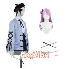画像4: バーチャルYouTuber　Vtuber　常闇トワ　ガーリー系　コスプレ衣装　 コスチューム　 cosplay　イベント仮装 (4)