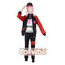 画像1: バーチャルYouTuber　VTuber　森美声　コスプレ衣装　 コスチューム　 cosplay　イベント仮装 (1)