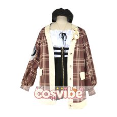画像1: バーチャルYouTuber　VTuber　ワトソン・アメリア　コスプレ衣装　 コスチューム　 cosplay　イベント仮装 (1)