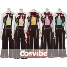画像1: あんさんぶるスターズ！　あんスタ　スカウト！プリティ5　巴日和　白鳥藍良　鳴上嵐　姫宮桃李　影片みか　コスプレ衣装　 コスチューム　 cosplay　イベント仮装 (1)